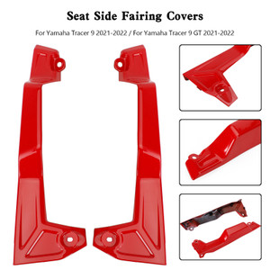 Rear Tail Seat Side Fairing Covers For Yamaha Tracer 9 GT 2021-2022 Red
