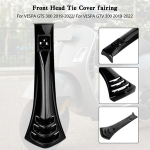 Steering Horn Head Cover fairing Tie For VESPA GTS300 GTV300 2019-2022 Black