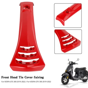 Steering Horn Head Cover fairing Tie For VESPA GTS300 GTV300 2019-2022 Red
