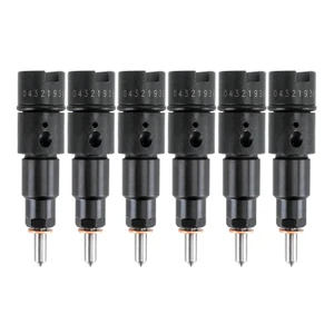 6PCS Fuel Injectors 0432193635 RV275 Fit Dodge Cummins 5.9L 1998-2002 40-50 HP