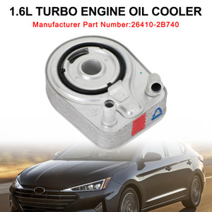 Engine Oil Cooler 26410-2B740 For Elantra Kona Sonata Tucson Veloster 1.6L 13-20