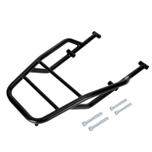 Rear Rack Luggage Carrier Fits Royal Enfield Meteor 350 2021 2022 Bright Black