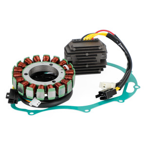 Magneto Stator + Voltage Rectifier + Gasket For Suzuki 05-19 Boulevard S40 S 40