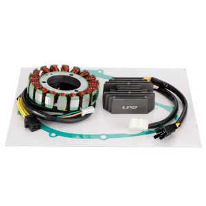 Magneto Stator + Voltage Rectifier + Gasket For Suzuki 05-19 Boulevard S40 S 40