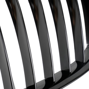 Gloss Black Front Hood Kidney Grill Grille Fit BMW X1 E84 2009-2014 SUV