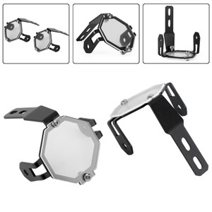 Fog Light Protector Guards Cover For BMW R1200GS Adventure F800GS F850GS F750GS Clear