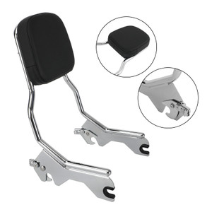 Passenger Sissy Bar Backrest for Street Bob FXBB Softail Slim FLSL Deluxe FLDE