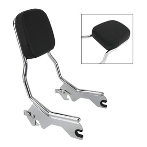 Passenger Sissy Bar Backrest for Street Bob FXBB Softail Slim FLSL Deluxe FLDE