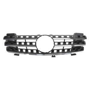 2005-2008 Mercedes ML-Class W164 AMG Style Front Grille Grill Chrome/Black