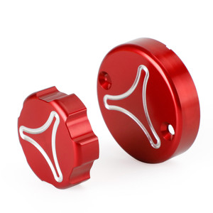 Brake Clutch Reservoir Cap Red For Ducati Panigale 899 959 1199 1299 V2 V4 S R
