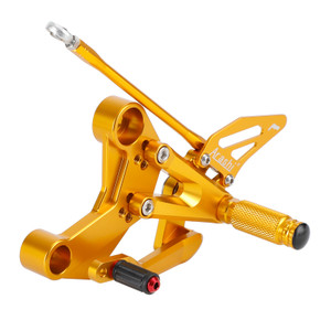Racing Adjustable Rear Sets Rearsets Foot Pegs Gold For Duke 890 790 2018-2023