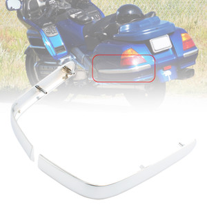 Trunk Trim Strip Moldings Accent For Honda Goldwing GL1800 2001-2011 Chrome