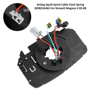 Airbag Squib Spiral Cable Clock Spring 8200216462 For Renault Megane II 02-08