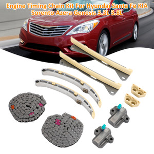 Engine Timing Chain Kit For Hyundai Santa Fe KIA Sorento Azera Genesis 3.3L 3.8L