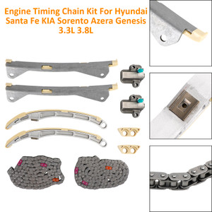 Engine Timing Chain Kit For Hyundai Santa Fe KIA Sorento Azera Genesis 3.3L 3.8L