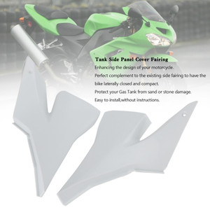 Tank Side Trim Cover Panel Fairing Cowl For Kawasaki ZX 10R 2004 2005