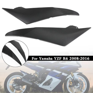 Gas Tank Side Trim Cover Panel Fairing Cowl For Yamaha YZF R6 2008-2016