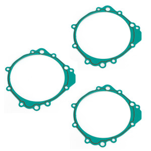 3pcs Left Engine Stator Cover Gasket For Suzuki GSXR GSX-R 600 750 1996-2000