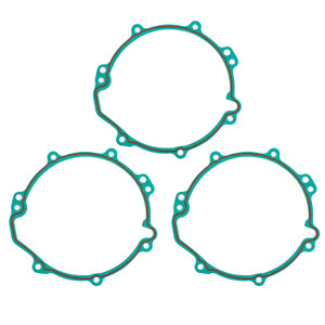 3x Engine Stator Cover Gasket For Kawasaki ZZR1400 Ninja ZX14/14R Concours 06-22