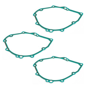 3x Left Engine Stator Cover Gasket For Suzuki GSX1300R Hayabusa 1300 1999-2022