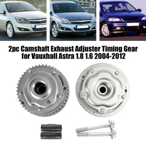 2pc Camshaft Exhaust Adjuster Timing Gear for Vauxhall Astra 1.8 1.6 2004-2012