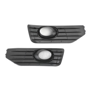 Fog Lamp Light Cover Insert S-line Grille Fit VW T5 T5.1 2010-2015 Gloss Black