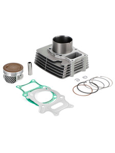 253cc Cylinder Piston Top End Gaskets Kit For 02-22 Honda Recon 250 TRX250TE/TM