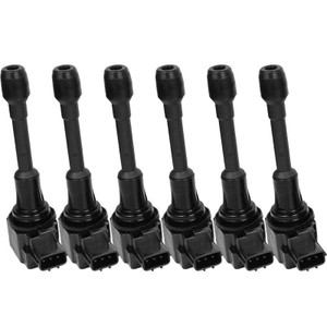 6 Ignition coil+6 Spark Plug UF550 For Infiniti G25 Nissan Maxima 3.5 V6 09-19