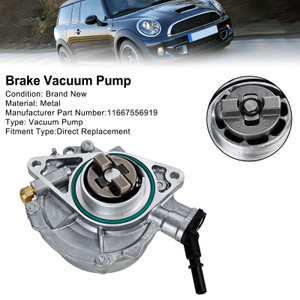 Brake Vacuum Pump 11667556919 For Mini R55 R56 R57 R58 R59 Cooper S & JCW