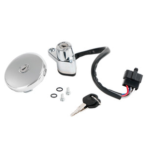 Ignition Switch & Fuel Tank Cap Fits Kawasaki VULCAN 500 LTD 800 CLASSIC 01-09