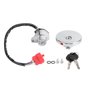 Ignition Switch & Fuel Tank Cap Fits Kawasaki VULCAN 500 LTD 800 CLASSIC 96-01
