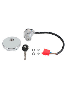 Ignition Switch & Fuel Tank Cap Fits Kawasaki VULCAN 500 LTD 800 CLASSIC 96-01