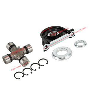 Driveshaft Carrier Bearing and U Joint Kit For Ford F250 F350 Superduty 4WD