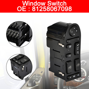 Window Switch Front Left Side for MAN TGA TGM TGL 81258067098 81258067045