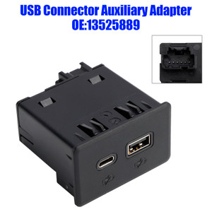USB Connector Auxiliary Adapter 13525889 for Silverado Sierra 1500 2500 3500 Generic