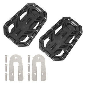 Cnc Driver Footrests Covers Driver Pedal Black For Tr Scrambler 1200 Tiger