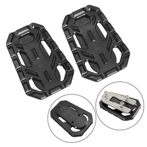 Cnc Driver Footrests Covers Driver Pedal Black For Tr Scrambler 1200 Tiger