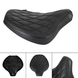 Front Raider Seat Driver Cushion Pu Diamond Black For Tr Bobber 17-22 2020 2021