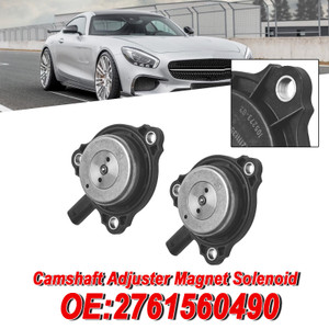 2PC Camshaft Adjuster Magnet Solenoid for Mercedes-Benz C E CL CLS G 2761560490