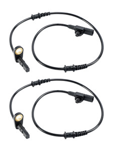 2Pcs ABS Wheel Speed Sensor Front Right & Left for Mercedes-Benz 2112115401817