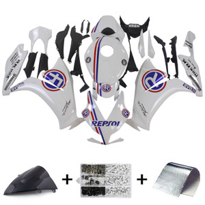 2012-2016 Honda CBR1000RR Injection Fairing Kit Bodywork Plastic ABS #107