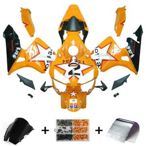 2003-2004 Honda CBR600RR F5 Injection Fairing Kit Bodywork Plastic ABS #126