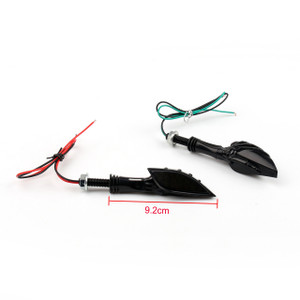 Skeleton Hand Arm LED Indicators Turn Signals Universal Fit Custom Chopper, Smoke Lens