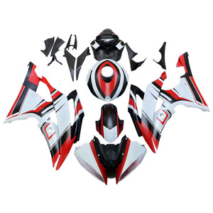 2008-2016 Yamaha YZF 600 R6 Injection Fairing Kit Bodywork Plastic ABS #186 Amotopart Fairing
