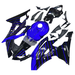 2008-2016 Yamaha YZF 600 R6 Injection Fairing Kit Bodywork Plastic ABS #190 Amotopart Fairing