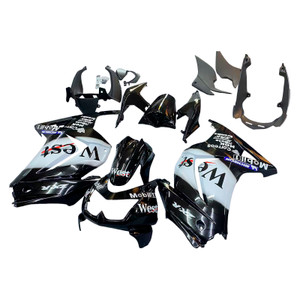 2008-2012 Kawasaki EX250 Ninja250R Injection Fairing Kit Bodywork Plastic ABS #113 Amotopart Fairing