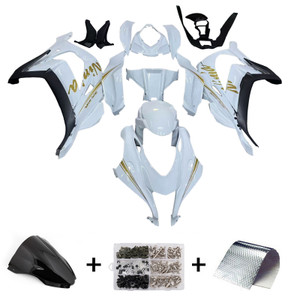 2016-2020 Kawasaki ZX10R Injection Fairing Kit Bodywork Plastic ABS #135 Amotopart Fairing