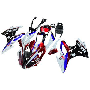 2015-2016 BMW S1000RR Injection Fairing Kit Bodywork Plastic ABS #112 Amotopart Fairing
