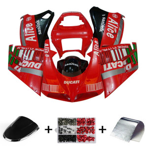 1996-2002 Ducati 996 748 Fairing Kit Bodywork ABS #111