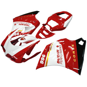 1996-2002 Ducati 996 748 Fairing Kit Bodywork ABS #123